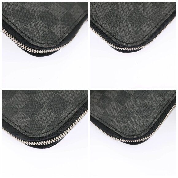 LOUIS VUITTON Damier Graphite Etui 5 Cravat Necktie Case - Picture 16 of 16